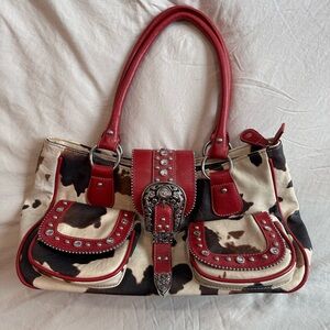 Western Style buckle Bag